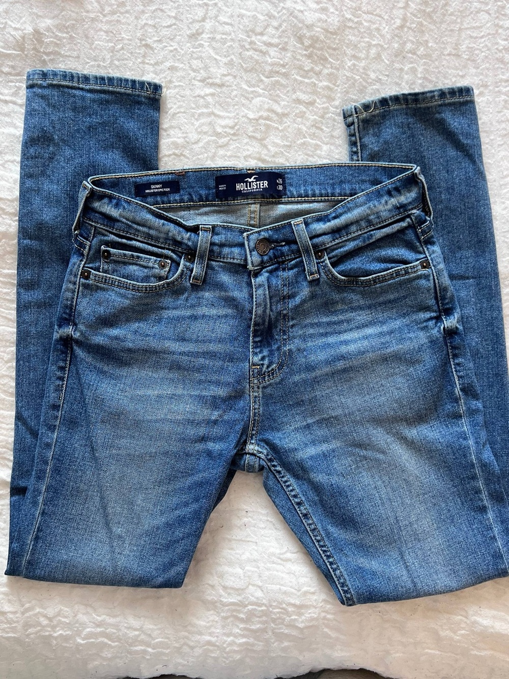 Hollister Skinny Jeans Blue